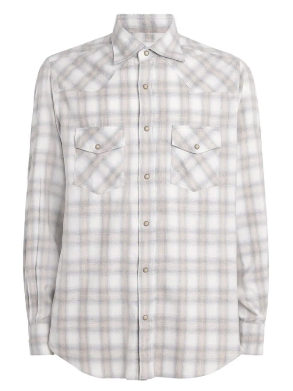 ELEVENTY Cotton Flannel Check Texas Shirt NWOT/sz XXL